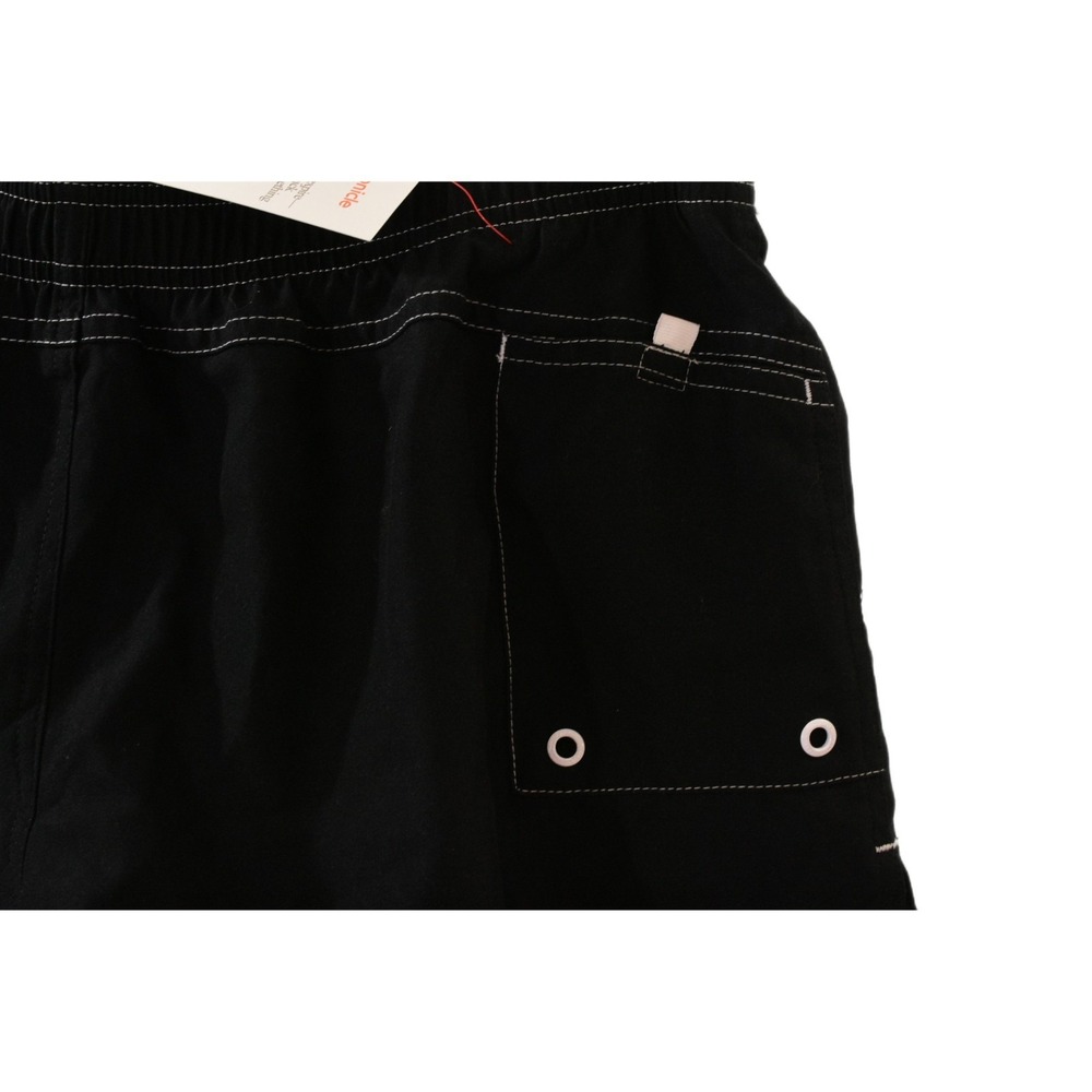 Nike Black Polyester Lined Athletic Shorts Womens L Swim Board Surf - Picture 6 of 7